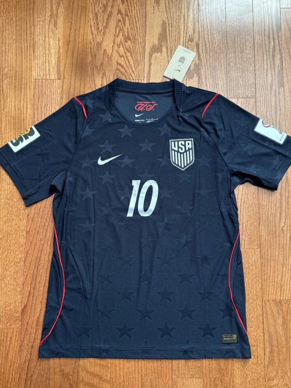 Adult Christian Pulisic 2026 World Cup Soccer Jersey Away